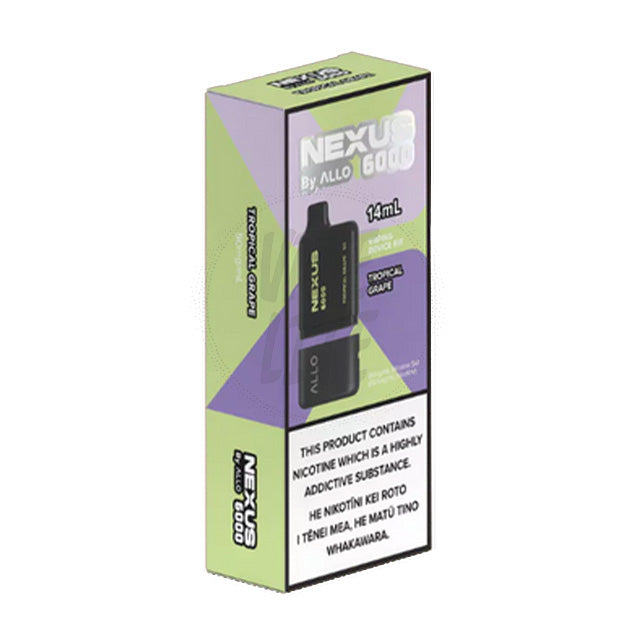 ALLO NEXUS 6000 Starter Kit - Tropical Grape 6000 Puffs 50mg/ml
