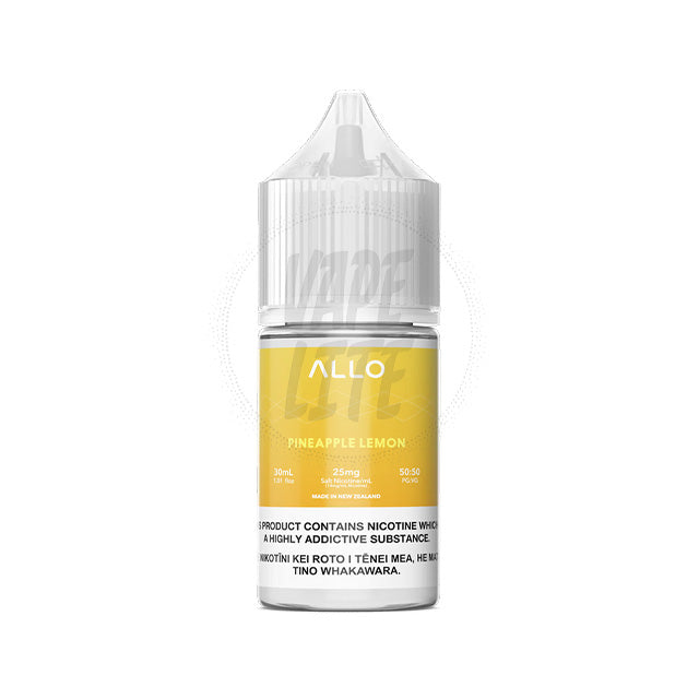 Allo E-Liquid 30ml - Pineapple Lemon 25/50 mg/ml