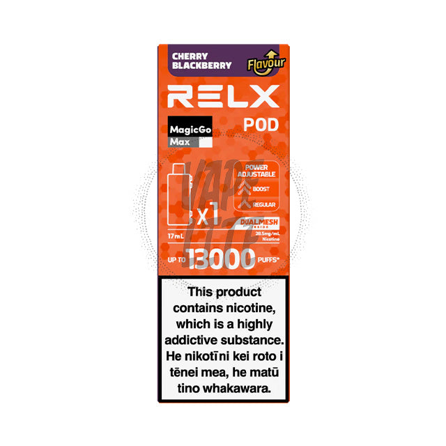 RELX MagicGo MAX Pod 17ml Cherry Blackberry 28.5mg/ml