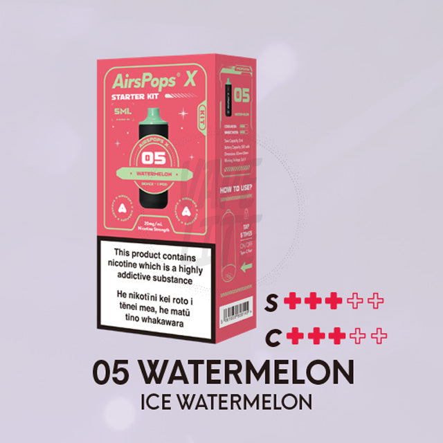 AirScream AirsPops X Starter Kit - No.5 Watermelon