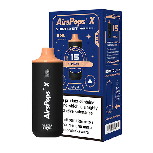 AirScream AirsPops X Starter Kit - No.15 Peach