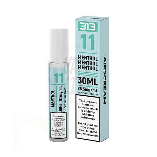 AirScream AirsPops 313 E-Liquid 30ml - No.11 Menthol 28.5mg/ml