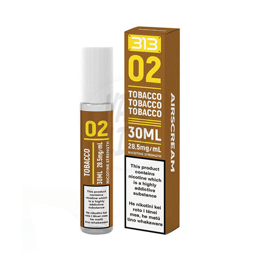 AirScream AirsPops 313 E-Liquid 30ml - No.2 Tobacco (Ocean 11 Toba) 28.5mg/ml