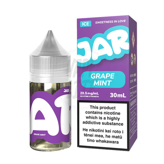 AirScream JAR E-Liquid 30ml - Grape Mint 28.5mg/ml