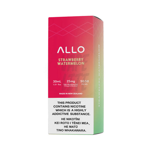 Allo E-Liquid 30ml - Strawberry Watermelon 25/50 mg/ml