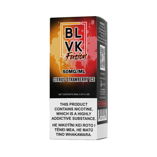 BLVK Fusion E-Liquid 30ml - Citrus Strawberry Ice 25/50 mg/ml