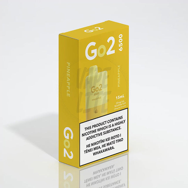 Go2 6500 - Pineapple 6500 Puffs 20mg/ml