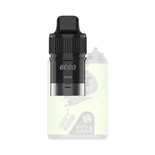 IGET Bar Plus Pre-filled Pod - Apple 6000 Puffs 20mg/ml