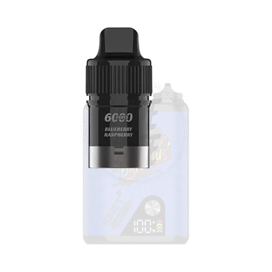 IGET Bar Plus Pre-filled Pod - Blueberry Raspberry 6000 Puffs 20mg/ml