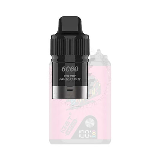 IGET Bar Plus Pre-filled Pod - Cherry Pomegranate 6000 Puffs 20mg/ml