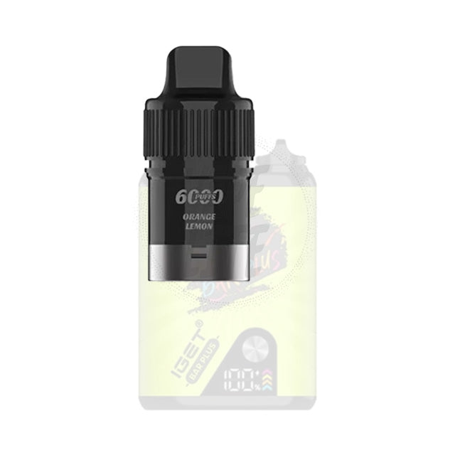 IGET Bar Plus Pre-filled Pod - Orange Lemon 6000 Puffs 20mg/ml