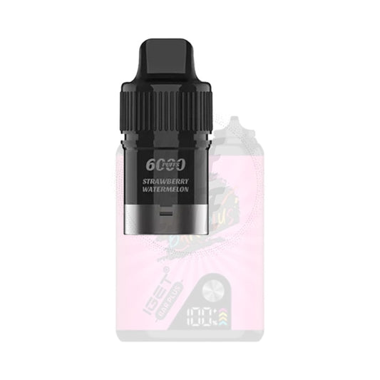 IGET Bar Plus Pre-filled Pod - Strawberry Watermelon 6000 Puffs 20mg/ml