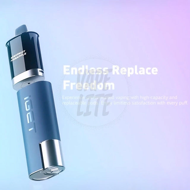 IGET EDGE Pod | Blueberry Raspberry | 28.5mg/ml – Vape Lite