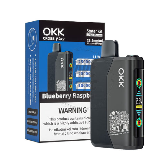OKK Plus Kit - Blueberry Raspberry 28.5mg/ml