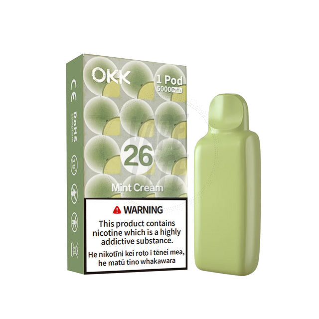 OKK Cross Pod - No.26 Mint Cream 28.5mg/ml