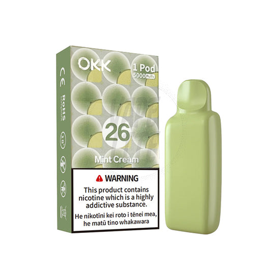 OKK Cross Pod - No.26 Mint Cream 28.5mg/ml