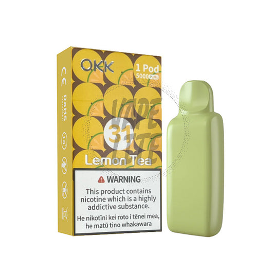 OKK Cross Pod - No.31 Lemon Tea 28.5mg/ml
