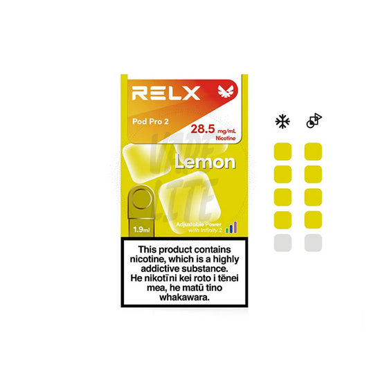 RELX Infinity2 Pod - (Salty) Lemon 28.5mg/ml