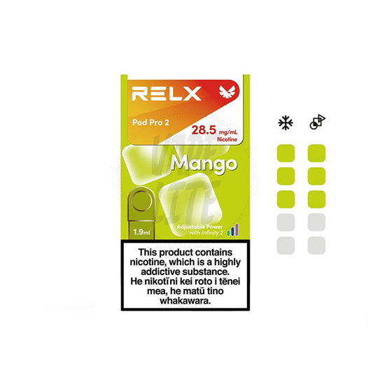 RELX Infinity2 Pod - (Salty) Mango 28.5mg/ml
