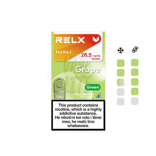 RELX Infinity2 Pod - Sour Grape 28.5mg/ml