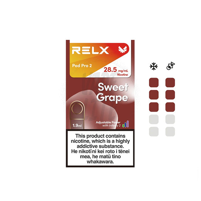 RELX Infinity2 Pod - Sweet Grape 28.5mg/ml