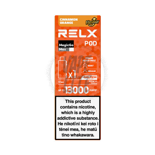 RELX MagicGo MAX Pod 17ml Cinnamon Orange 28.5mg/ml