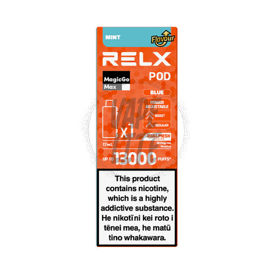 RELX MagicGo MAX Pod 17ml Mint (Blue) 28.5mg/ml