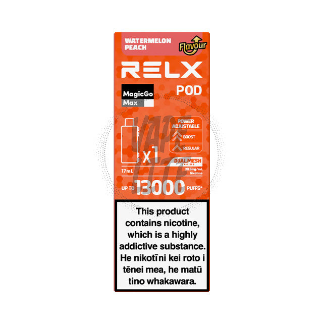 RELX MagicGo MAX Pod 17ml Watermelon Peach 28.5mg/ml