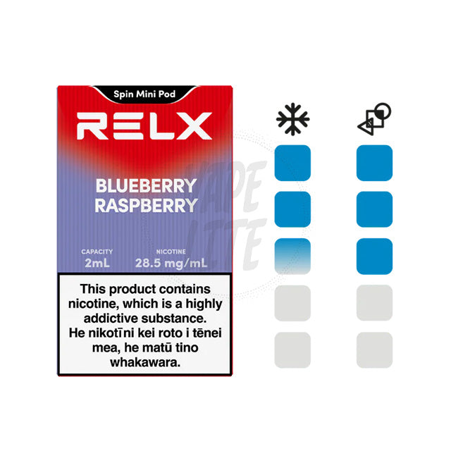 RELX Spin Mini Pod - Blueberry Raspberry 28.5mg/ml