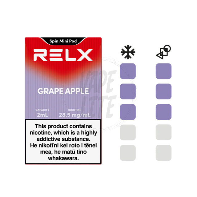 RELX Spin Mini Pod - Grape Apple 28.5mg/ml