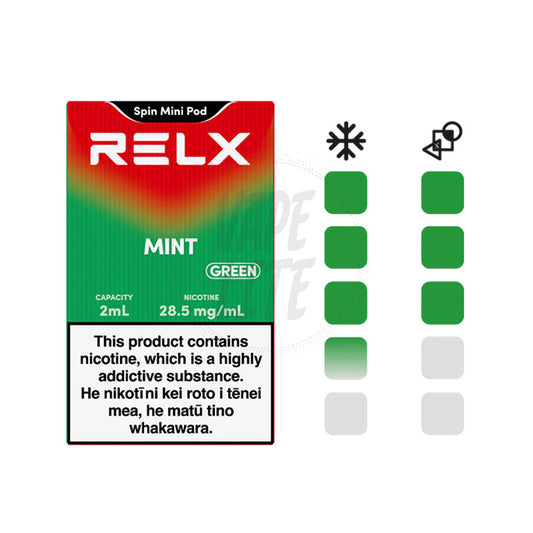 RELX Spin Mini Pod - Mint Green 28.5mg/ml