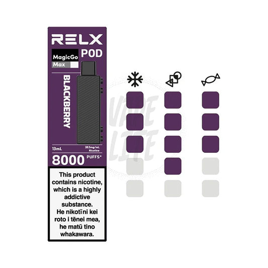 RELX MagicGo MAX Pod Blackberry 28.5mg/ml