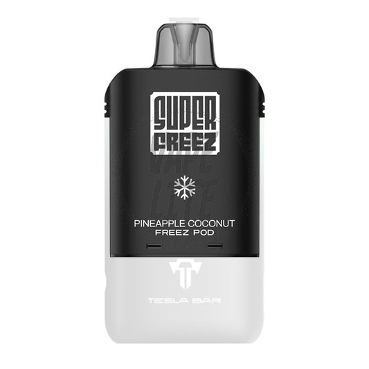 Super Freez Tesla Bar Pod - Pineapple Coconut 28.5mg/ml