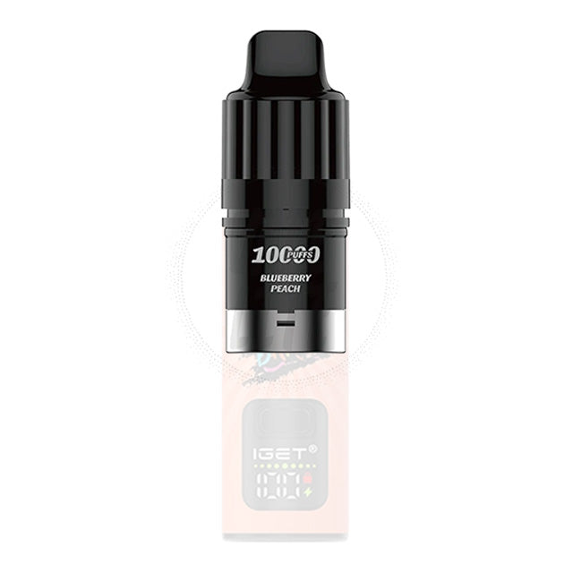 IGET Bar Plus Pre-filled Pod - Blueberry Peach 10000 Puffs 28.5mg/ml