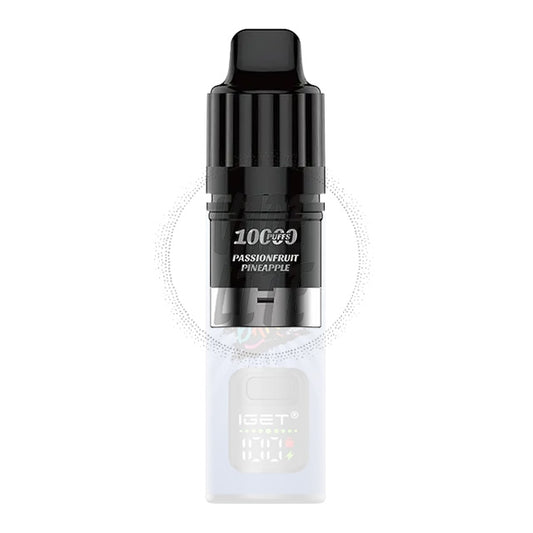 IGET Bar Plus Pre-filled Pod - Passionfruit Pineapple 10000 Puffs 28.5mg/ml
