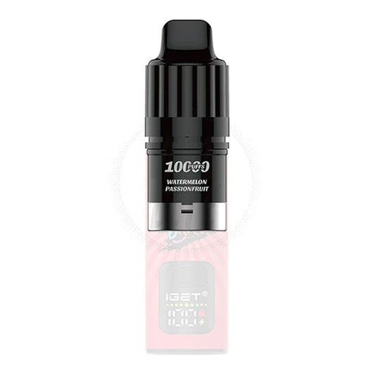 IGET Bar Plus Pre-filled Pod - Watermelon Passionfruit 10000 Puffs 28.5mg/ml