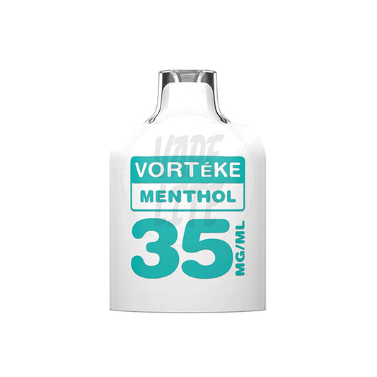 puk. Pod Vorteke - Menthol 4000 Puffs 35mg/ml