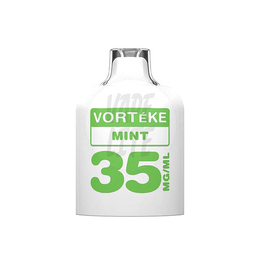 puk. Pod Vorteke - Mint 4000 Puffs 35mg/ml