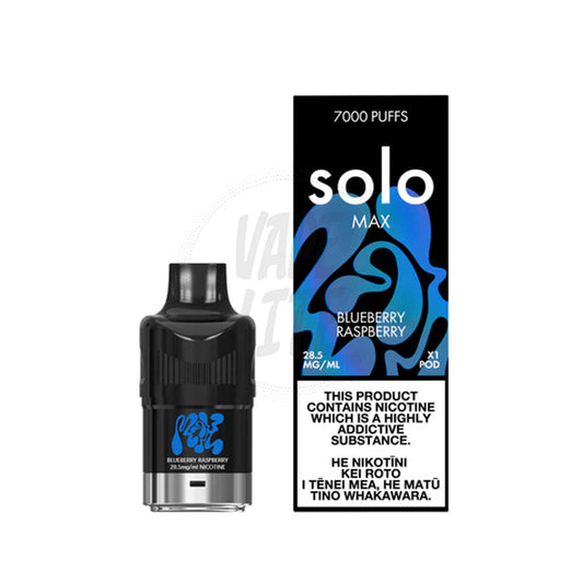 solo MAX Replacement Pod - Blueberry Raspberry