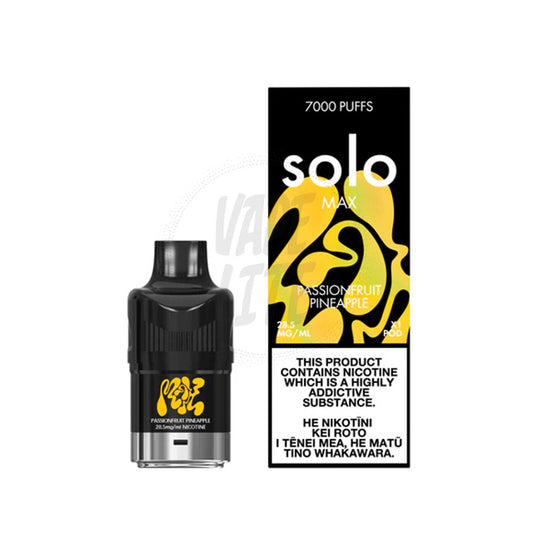 solo MAX Replacement Pod - Passionfruit Pineapple