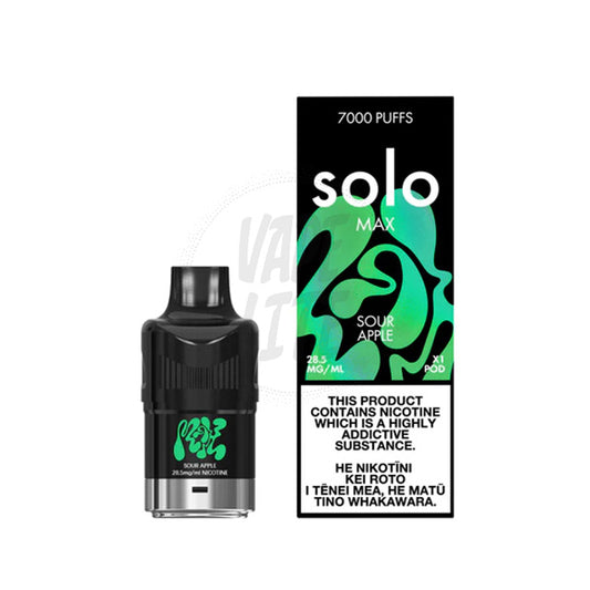 solo MAX Replacement Pod - Sour Apple