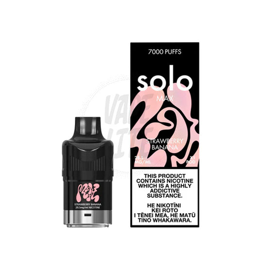 solo MAX Replacement Pod - Strawberry Banana