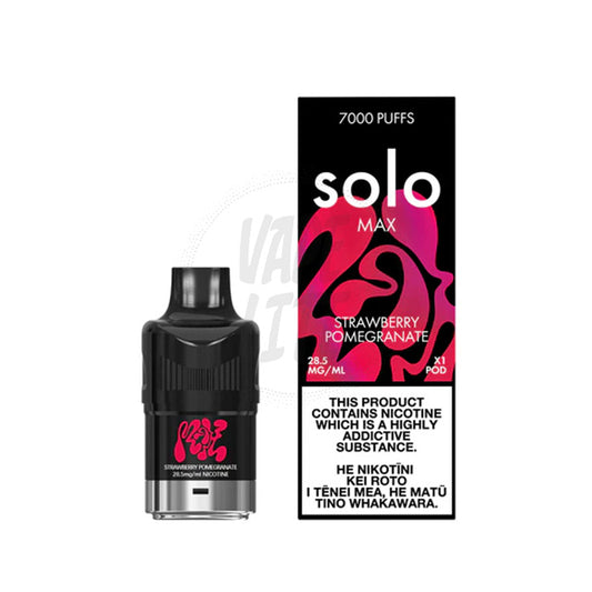 solo MAX Replacement Pod - Strawberry Pomegranate