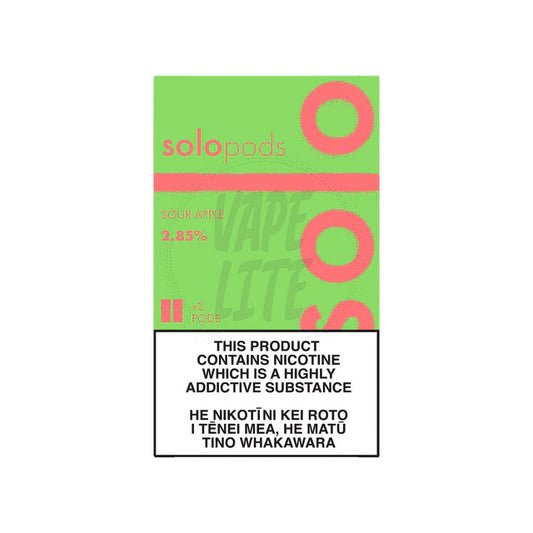 solo Pods 2-Pack - Sour Apple 2.85% Nic