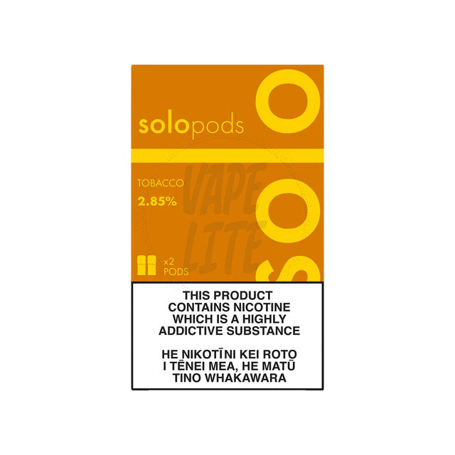 solo Pods 2-Pack - Tobacco 2.85% Nic
