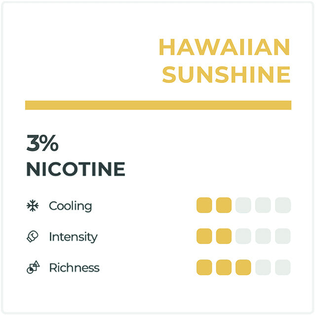Hawaiian Sunshine Pineapple Flavour Pod Description
